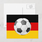 ドイツ チャンピオン 2014 ポストカード (正面/裏面)