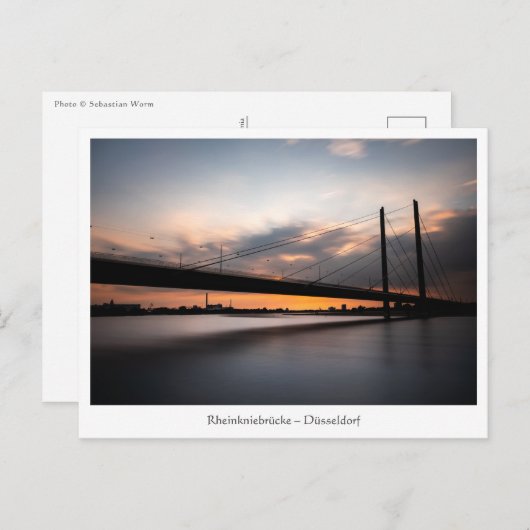 ドイツ,デュッセルドルフ ポストカード (正面/裏面)