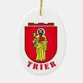 ドイツ、トリアの紋章 セラミックオーナメント (正面)