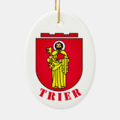 ドイツ、トリアの紋章 セラミックオーナメント (裏面)