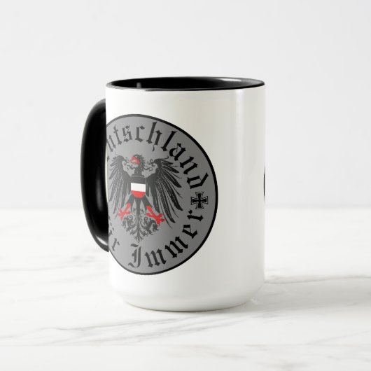 ドイツ/ドイツのフォーエバー/イーグル/アイアンクロス マグカップ (正面左)