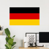 ドイツ – ドイツ国旗 ポスター (ホームオフィス)