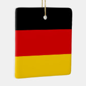 ドイツ（ドイツ）国旗 セラミックオーナメント (右)