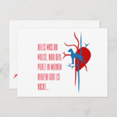 ドイツ・ドッゲinマイネム・ハーゼン ポストカード (正面/裏面)