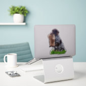 ドイツ・ドラフターシール シール (デスク上のノートパソコン)