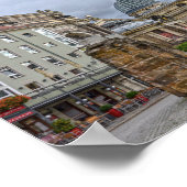 ドイツ、ドレスデン、Frauenkircheメモリアル ポスター (角)