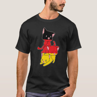 ドイツ ネコ ドイツ ジーメン Tシャツ