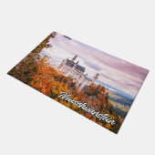 ドイツ、ノイシュヴァンシュタイン城 ドアマット (アングル)