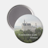 ドイツ、ノイシュヴァンシュタイン城 マグネット (正面/裏面)