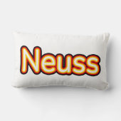 ドイツ・ノイス ランバークッション (裏面)