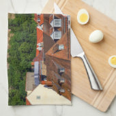 ドイツ·ハイデルベルクの旧城 キッチンタオル (四つ折り)