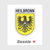ドイツ、ハイルブロンの紋章 シール (シート)