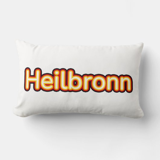 ドイツ・ハイルブロンドイツ ランバークッション (正面)