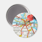 ドイツ，ハノーバー，ハノーバー マグネット (正面/裏面)