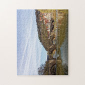 ドイツ，ハンノベルシュ – ミュンデン歴史橋 ジグソーパズル (縦)