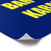 ドイツ，ハンブルク市，夜のセントパウリ ポスター (角)