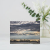 ドイツ・ハンブルク港 ポストカード (スタンド正面)