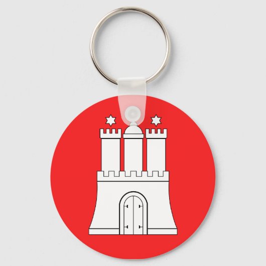 ドイツ，ハンブルク キーホルダー (正面)