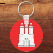 ドイツ，ハンブルク キーホルダー (正面)