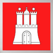 ドイツ，ハンブルク ポスター (正面)