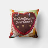 ドイツ、バイエルンのクリスマスの飾り クッション (裏面)