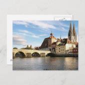 ドイツ,バイエルンのポストカードレーゲンスバーグ ポストカード (正面/裏面)