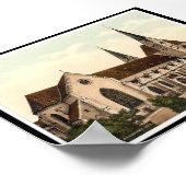 ドイツ、バイエルンの大聖堂 ポスター (角)