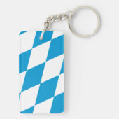 ドイツ，バイエルン国旗 キーホルダー (裏面)