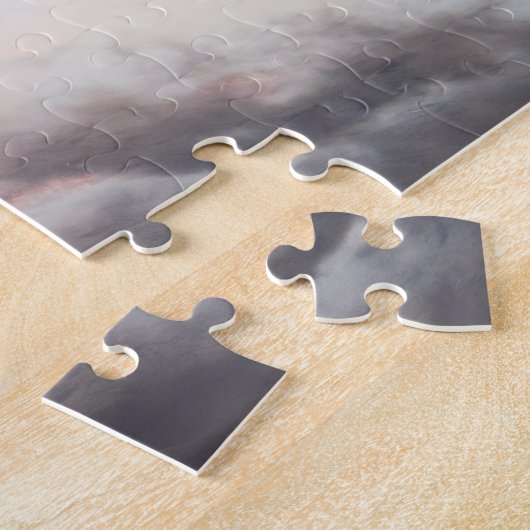 ドイツ、バイエルン州ヒインターセ湖とのパズル ジグソーパズル (側面)