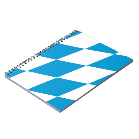 ドイツ,バイエルン州旗を持つノート ノートブック (左側)