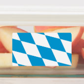 ドイツ、バイエルン州旗を持つ愛国的ラベル ラベル (貼付)