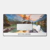 ドイツ，バイエルン州，ヒンターゼー湖 デスクマット (キーボード&マウス)