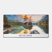 ドイツ，バイエルン州，ヒンターゼー湖 デスクマット (正面)