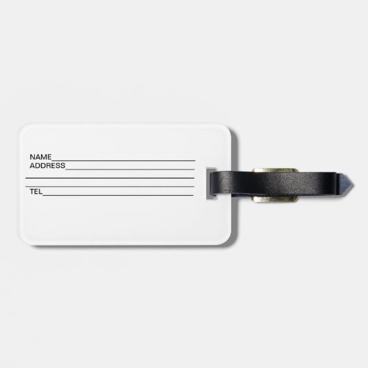 ドイツ,バイエルン州,ヒンターゼー湖 ラゲッジタグ (裏面横)