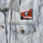 ドイツ、バイエルン州、ミュンヘン。BMW Welt 缶バッジ (インサイチュ)