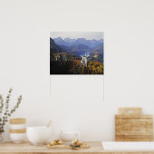 ドイツ、バイエルン、ノイシュワンシュタイン城。キング ポスター (キッチン)