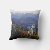 ドイツ、バイエルン、ノイシュワンシュタイン城。 クッション (裏面)