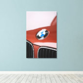 ドイツ、バイエルン・バイエルン、ミュンヘン。BMWウェルトカー2 キャンバスプリント (インサイチュ (ウッドフロア))