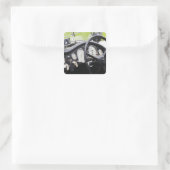 ドイツ、バイエルン・バイエルン、ミュンヘン。BMWウェルトカー3 スクエアシール (バッグ)