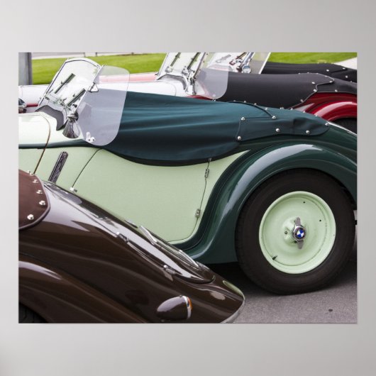 ドイツ、バイエルン・バイエルン、ミュンヘン。BMWウェルトカー4 ポスター (正面)