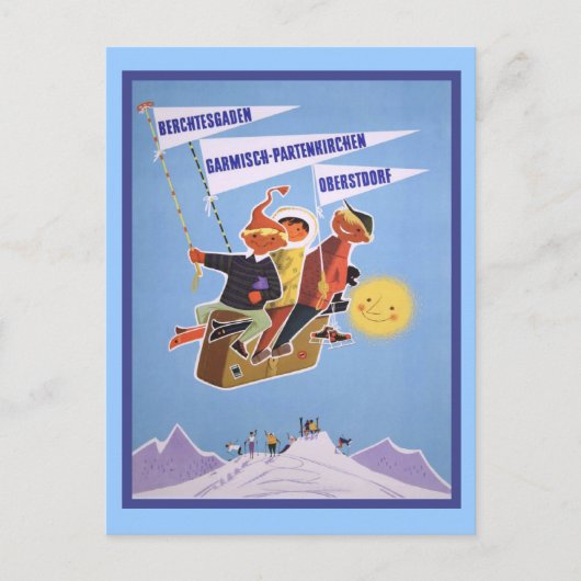 ドイツ，バイエルン ポストカード (正面)