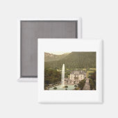 ドイツ，バイエルン，リンダーホフキャッスル マグネット (正面/裏面)