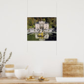 ドイツ、バイエルン、リンダーホフ城。リンダーホフ ポスター (キッチン)