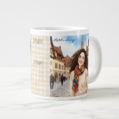 ドイツ,バイエルン,ロテンブルク,魅惑のタウバー ジャンボコーヒーマグカップ (正面右)