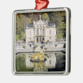 ドイツ、ババリア、リンダーホフ城リンダーホフ メタルオーナメント (左)