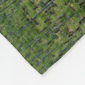 ドイツ、バンバーグの歴史的旧市街のパノラマ フリースブランケット (角)