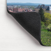 ドイツ、バンバーグの歴史的旧市街のパノラマ マウスパッド (コーナー)