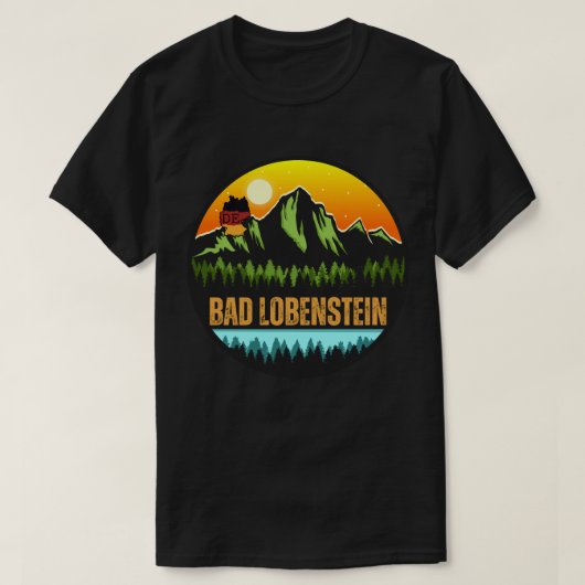 ドイツ、バートローベンシュタイン Tシャツ (デザイン正面)