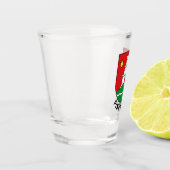 ドイツ，ピネバーグの紋章 ショットグラス (左)