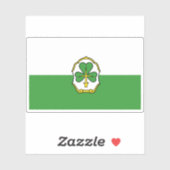 ドイツ・フュルト国旗 シール (シート)